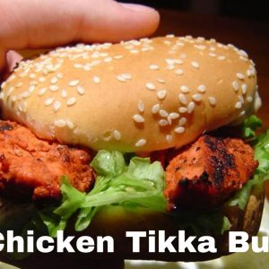 Chicken Tikka Burger