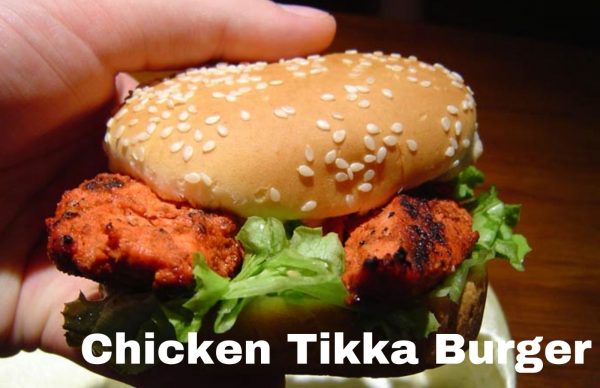 Chicken Tikka Burger