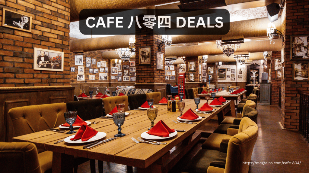 Cafe 八零四 Deals for Coffee Lovers