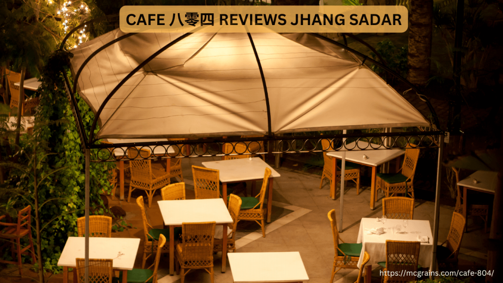 Cafe 八零四 Reviews