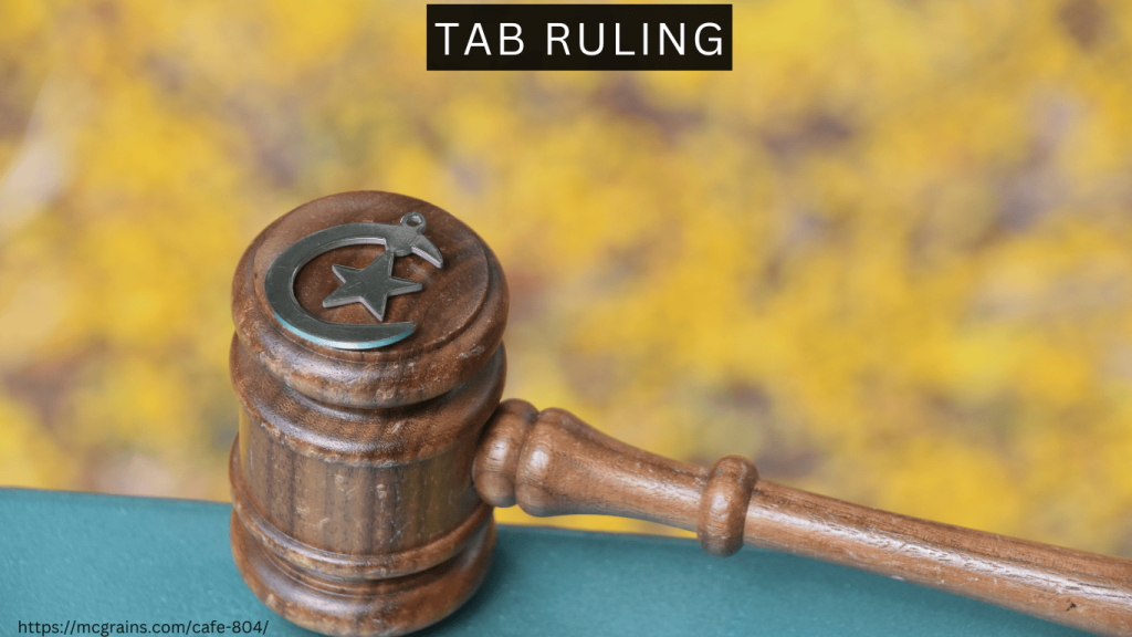 Tab Ruling