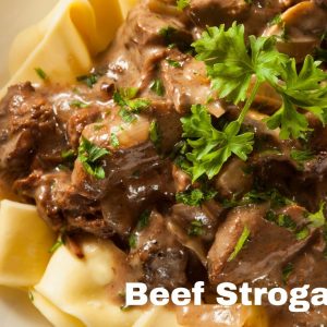 Beef Stroganoff