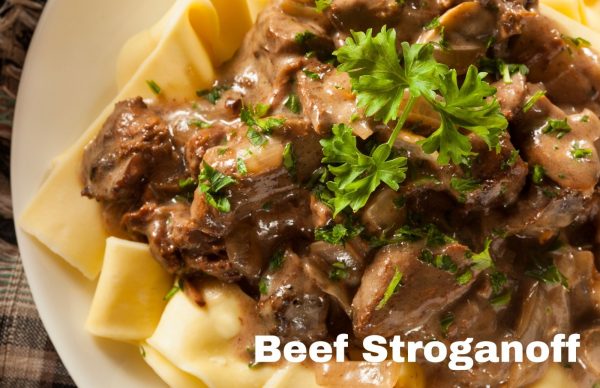 Beef Stroganoff